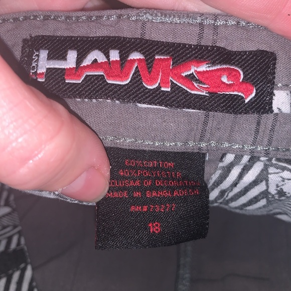 Hawk gray skater boys 18 hybrid shorts - Picture 8 of 8